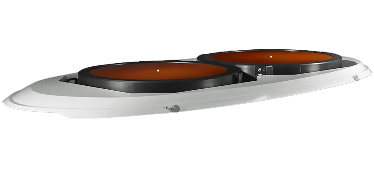 ThinKom ThinAir Ku3030 Ku-band aircraft antenna for global inflight broadband (up to 400/100 Mbps)