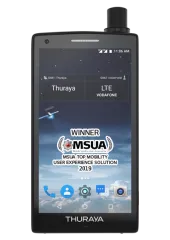 Thuraya X5-Touch Android Dual-Mode Satellite and GSM Phone - 5.2 inch full HD touchscreen, IP67, 11 h talk time