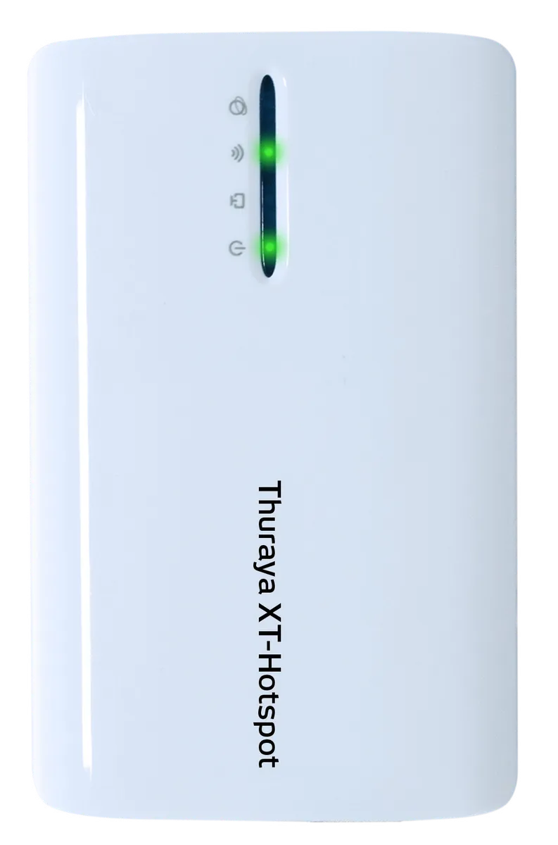Thuraya XT-Hotspot - plug-and-play Wi-Fi router for Thuraya XT-PRO DUAL, XT-PRO and XT satellite phones, up to 60 kbps