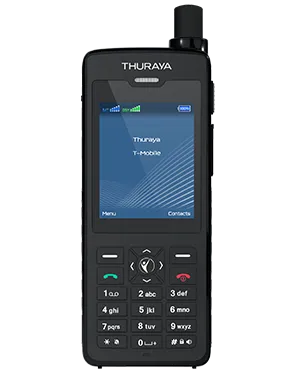 Thuraya XT-PRO DUAL Dual-Mode Dual-SIM Satellite Phone - Thuraya L-band plus 4G/3G/2G, 11 h talk time, IP65