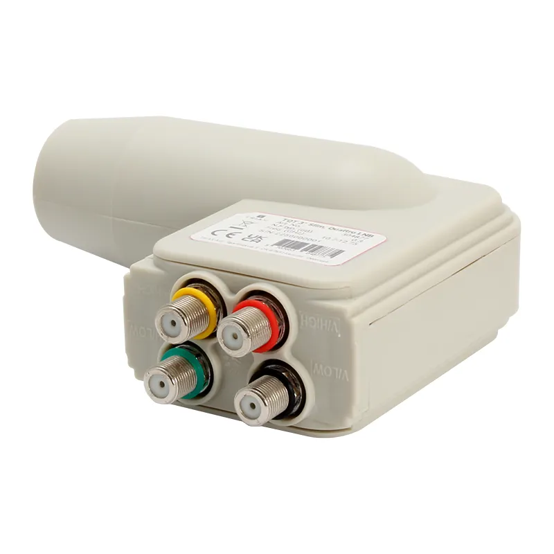 Triax TQT3 Slim quattro LNB (4 outputs for multiswitch, PLL, 40 mm feed, slim housing)