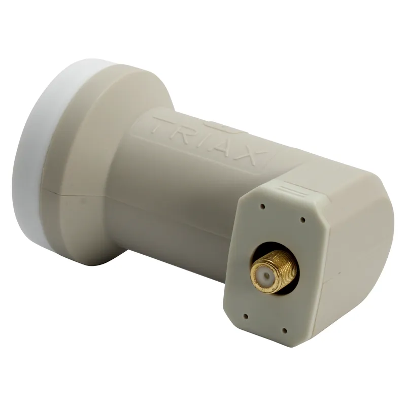 Triax TSI-100 Gold single LNB (1 output, PLL, 40 mm feed, 0.3 dB noise figure)