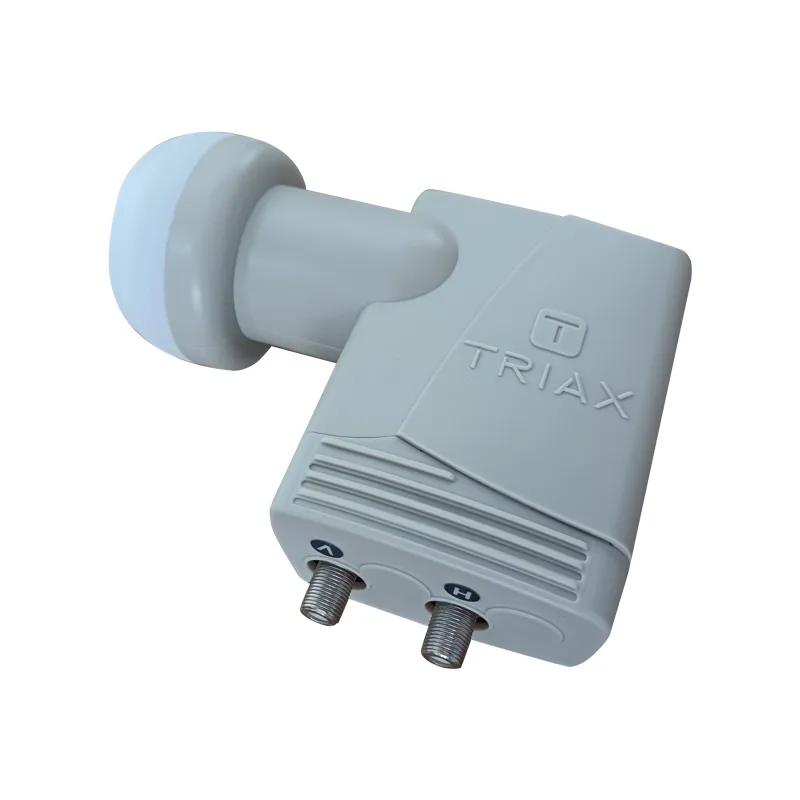 Triax TWB-205 wideband LNB (PLL, 2 outputs, 290-2340 MHz output, 10.41 GHz L.O.)