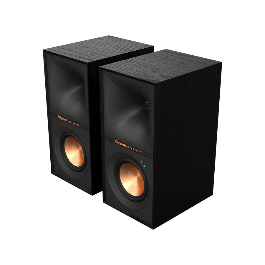 R-40PM Powered Speakers + 28" Speaker Stands